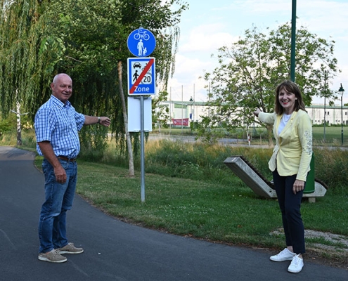 Neuer Geh- und Radweg