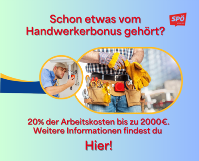 Handwerkerbonus