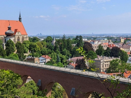 Blick auf die Stadt Mödling
