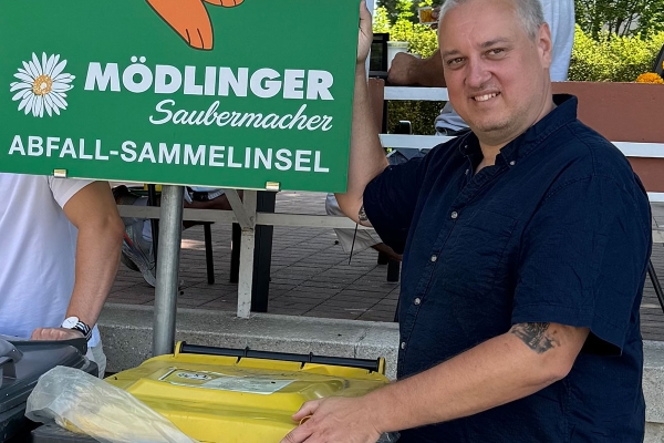 Markus Gilly ist in Mödling Stadtrat für Infrastruktur und städtische Betriebe