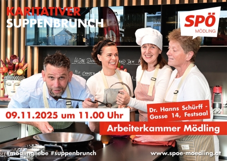 Karitativer Suppenbrunch 2025, Plakat-Sujet