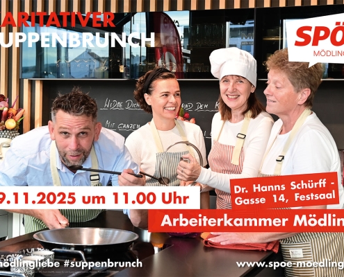 Karitativer Suppenbrunch 2025, Plakat-Sujet