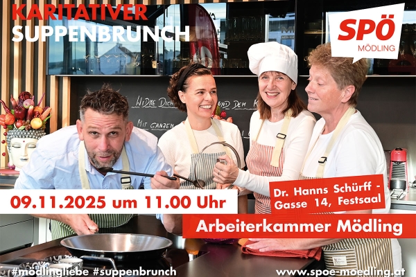 Karitativer Suppenbrunch 2025, Plakat-Sujet