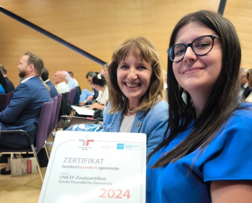 Silvia Drechsler und Nicolina Mitevski