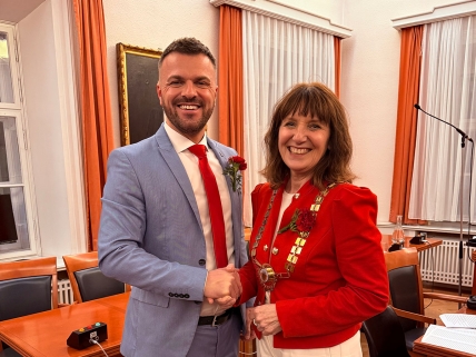 Mehmed Alajbeg und Silvia Drechsler